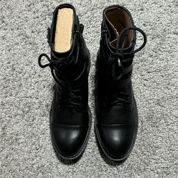 NWT Jessica Simpson Kerina Lace-Up Boot Zipper Closure 7.5 - Picture 4 of 8